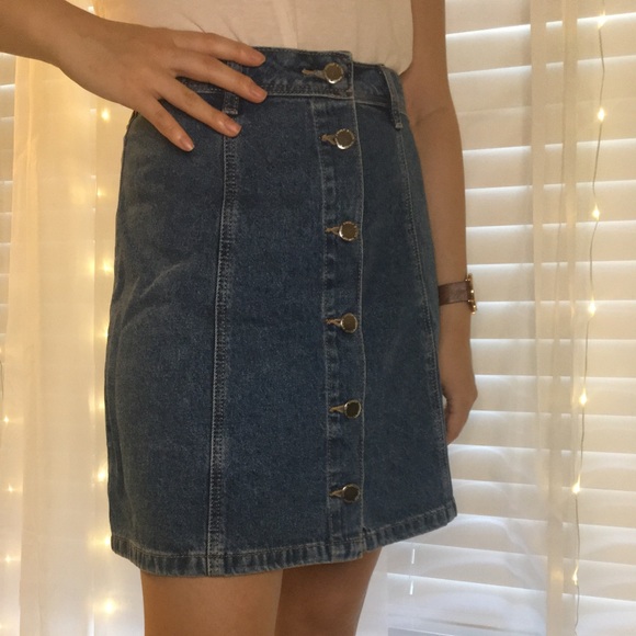 H&M Jean Mini Skirts - Picture 1 of 6
